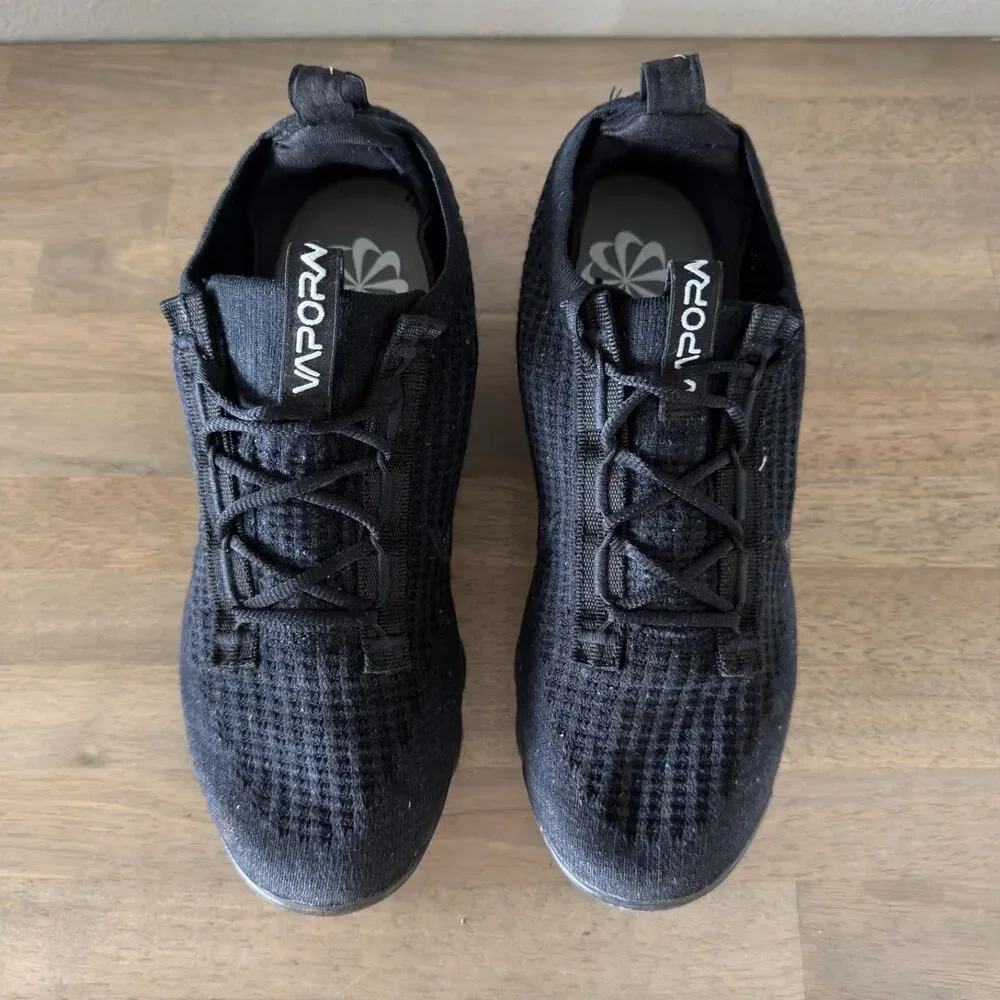 Nike Air VaporMax 2020 Flyknit Triple Black Sneakers Men's 9 DC9454-001